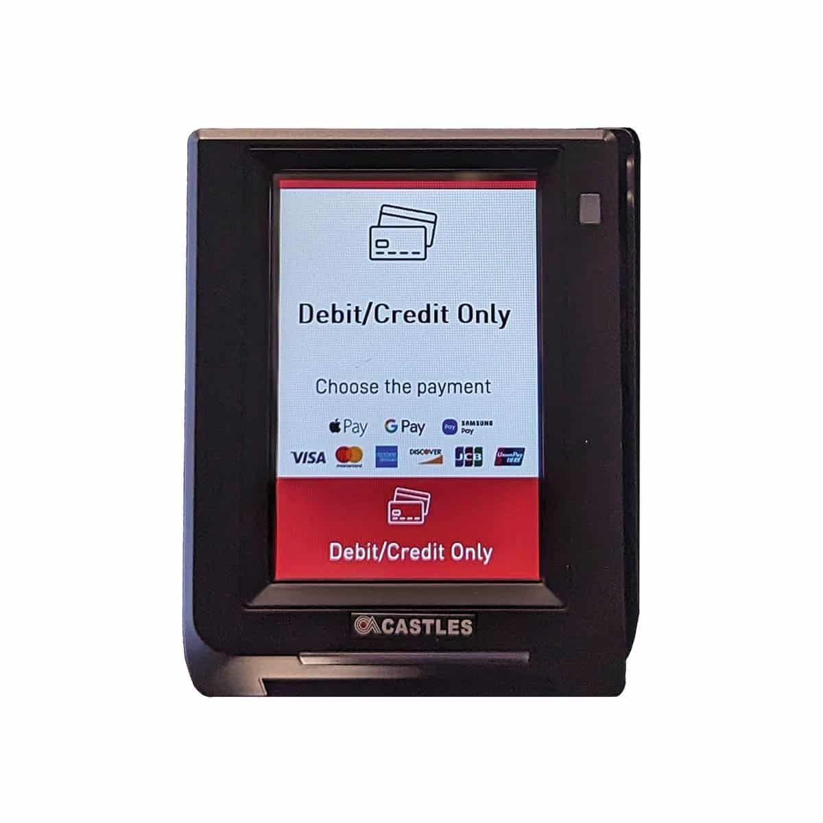 Apriva Castle U1F Cashless Payments Credit Card Reader